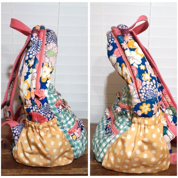 Matilda Jane Floral Large Backpack  13"W × 16" H - Picture 8 of 8